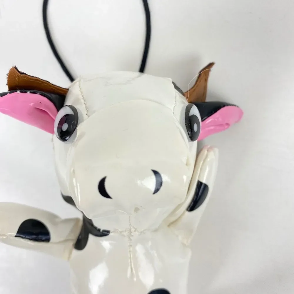 Vinyl Holstein Cow Plush Backpack Accessory Raindear TM Raincoat Collector 6